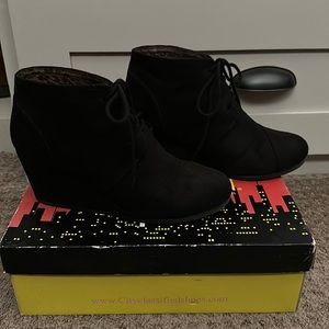 Bootie wedges